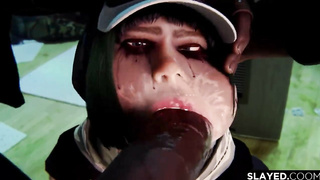 Slayed hardcore 3d hentai lipss