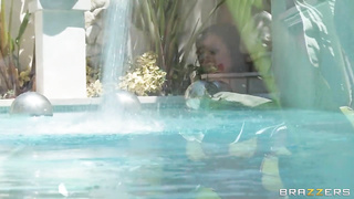Sex by the Pool -- Ariella Ferrera