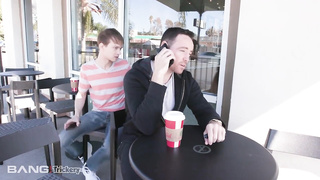 Young boy fucks a pornstar.