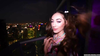 Tiana Blow dickdrainers lipss teen