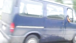 Efflie fucked in van