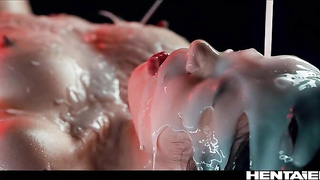 Free Porn Babe Filled Up XXX