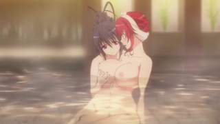 High School DxD HERO "Yuri" Ecchi Bath Scene From Episode 2 English Dubbed [Uncensored]