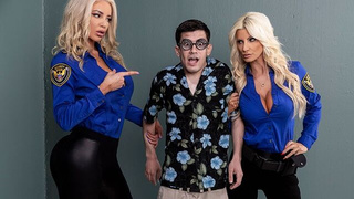 Fucking His Way Into The U.S.A (2019) - Nicolette Shea & Brittany Andrews