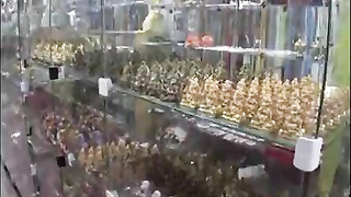 Latin Julia paes anal fucked in shop