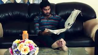 House Owner And Lady Servant Romance On Terrace( ప