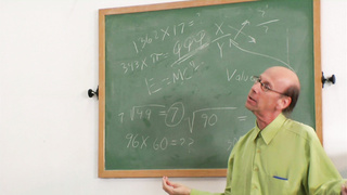 Interracial sex at classroom