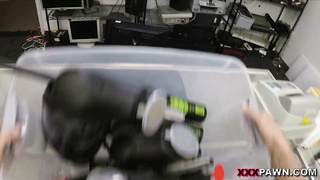 Girl Pawning Her Paint Ball Equipment