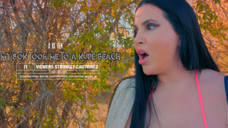 Korina Kova - My Son took me to a nude beach