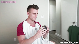 mother trio with her son and daughter 1