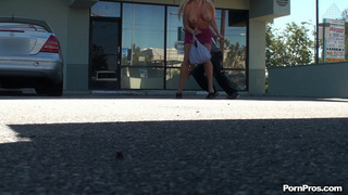 Quick Busty Blonde Sharking