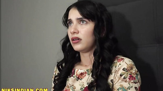 Pretty girl roughly fucked by Indian