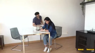 Girl with very big tits naked and fucked hard by Indian cop