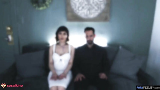 Sex in love in the bathroom