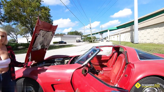 Indica Monroe Gets Her Engine Checked Out