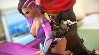 Sexy Girl 3D SFM Porn