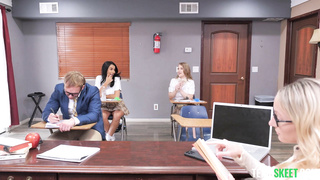 Bullying Stops With Cock - Group Sex