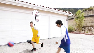 Double Dribble  Carmen Valentina and Crystal Rush