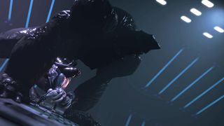 Monster with giant dick