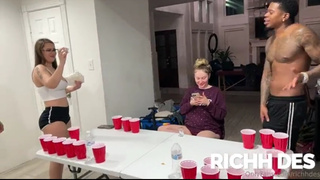 Crazy threesome at a Party