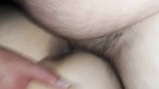 Clapping her cheeks hard!!