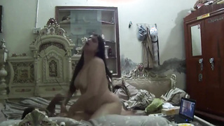 Desi Muslim Wife Showing Her Skills