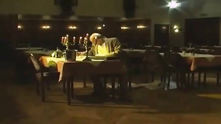 A slut being used 50