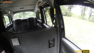 Hot Blonde On Taxi Cab Bonnet Victoria Summers