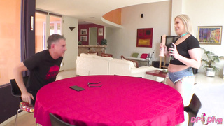 Blonde Analise is Filled With Cocks in Every Hole