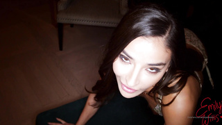 Emily Willis In A Dark DP Gangbang