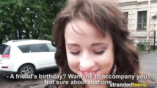 Standed Teens - Foot tease teenager