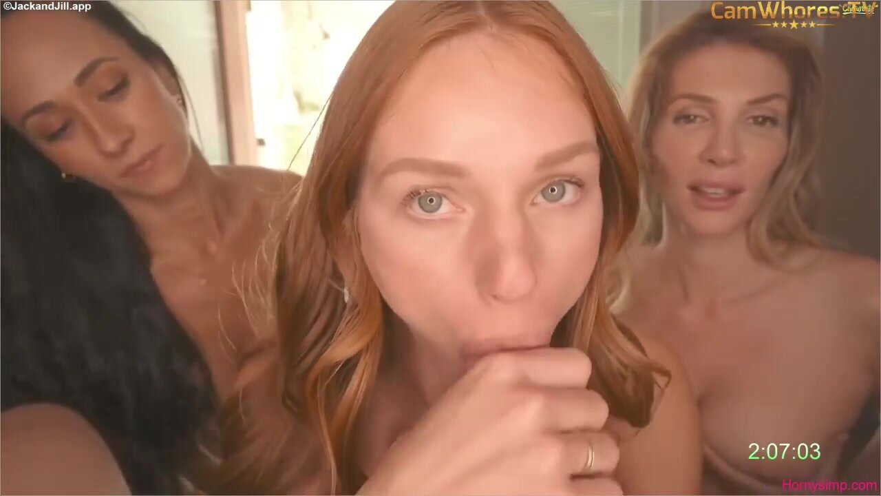 three models posing artistically