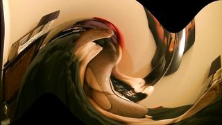 disfrutando de una buena cogida