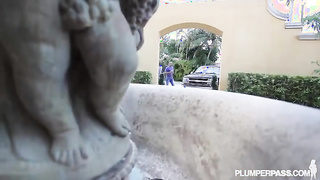 Whore neighbor Erika Xstacy bbw DP