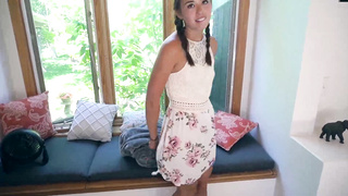 Brandi Braids - Naughty Babysitter Caught Red-Handed - 12min