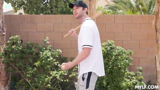 Crystal Rush Holding The Long Bat