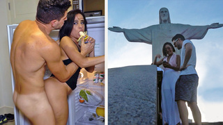 Sexy Brazilian Gold Digger Gets Picked Up With A Passport Trick