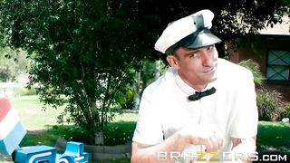 Horny Teen Gets Fucked By Ice Cream Man - Brazzers