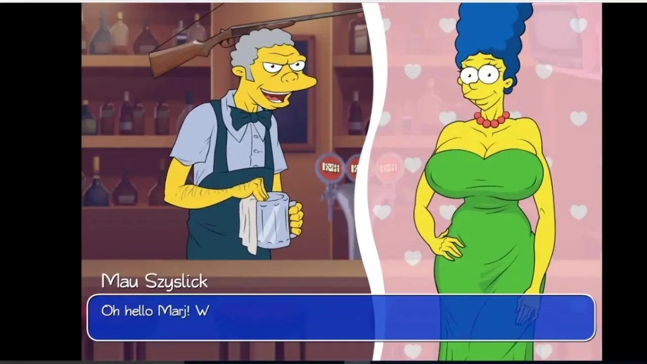 The simpson porn game