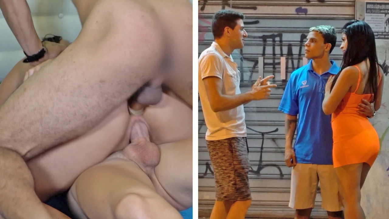 Antonio Mallorca Has A DP Threesome With A Super Hot Latina With Her  Boyfriend