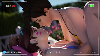 Tracer ando D.va Kissing