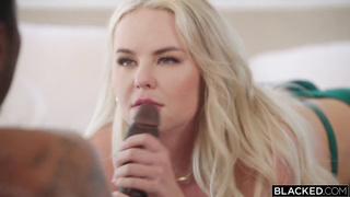 Curvy Blonde Vic Takes Huge BBC While Bf Watches - VIC MARIE & ISIAH MAXWELL