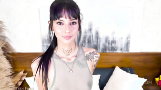 Sexy teen slut Elina San vs Lancelot