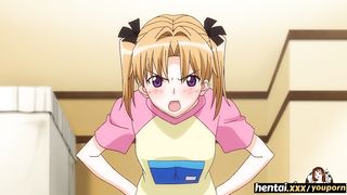 Young guy spying on his Step Sister