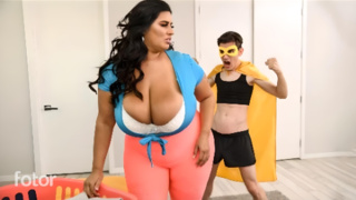 Mom helps son to cum