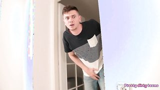 [PrettyDirtyTeens] Sara Diamante, Pawg Teen And Her Horny Housemate