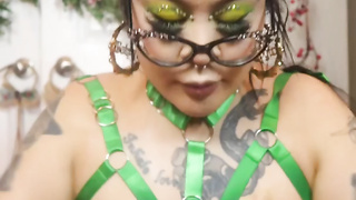 Tattooed bbw and two dicks