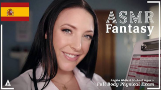 Videos Premium Gratis ASMRFantasy - El Dr. Angela White Hace un Examen Físico De Cuerpo Completo