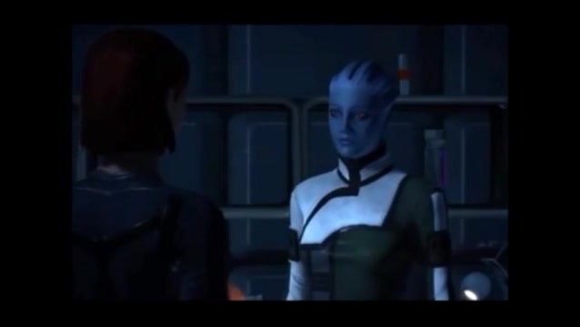 Mass Effect Lesbian Sex Scene - Lesbian Female Shepard and Liara