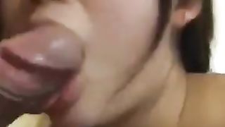 Sister suck dick her BF